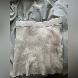 Abercrombie & Fitch Sweater Material Skirt